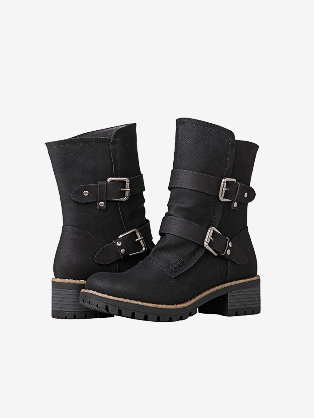 Leather Fashion Boots - Image 2