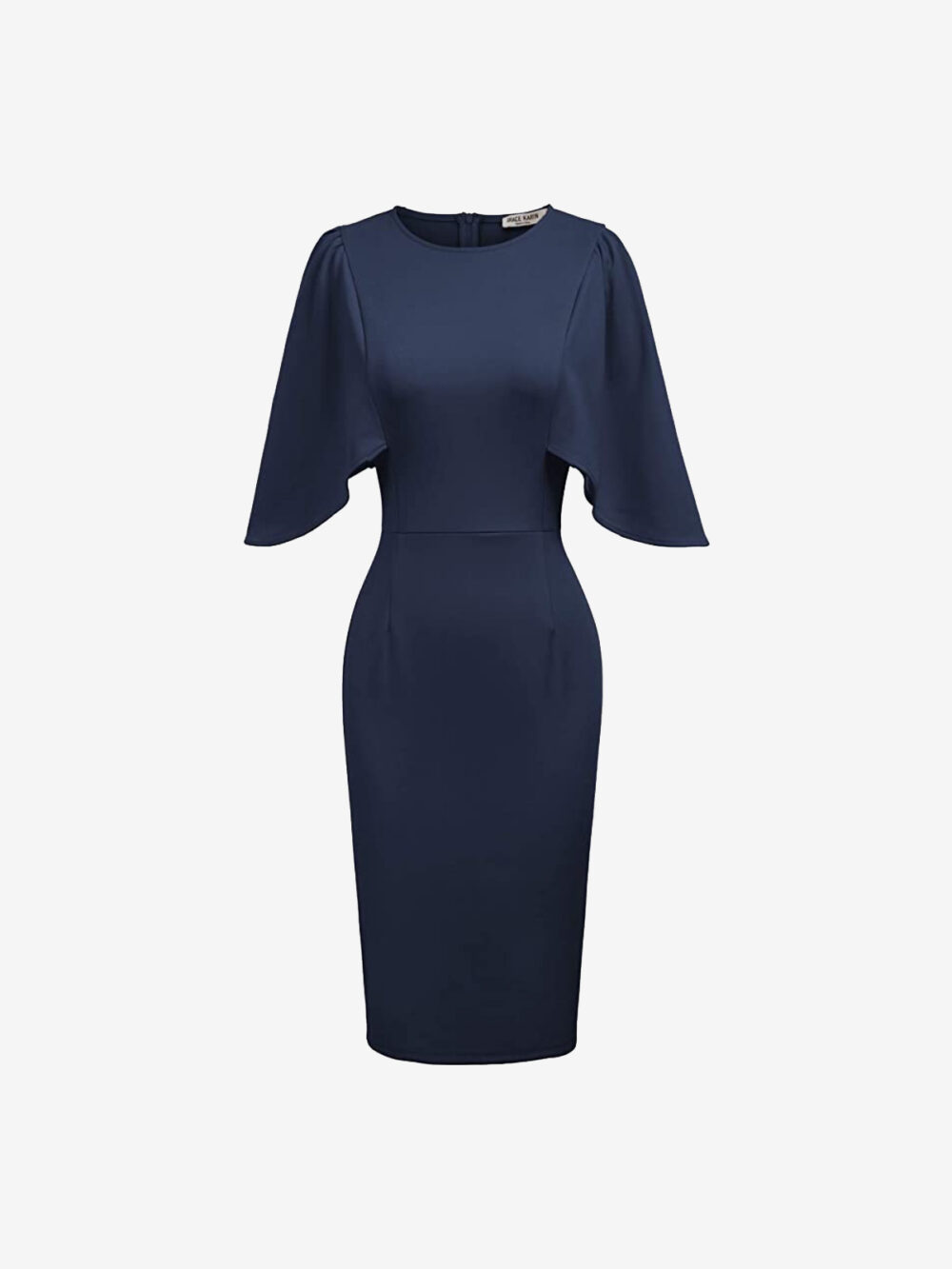 Sleeve Slim Fit Pencil Dress - Image 3
