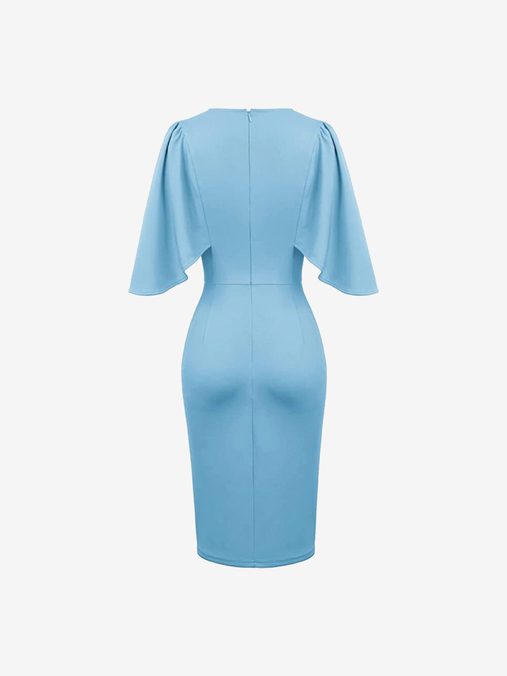 Sleeve Slim Fit Pencil Dress - Image 6