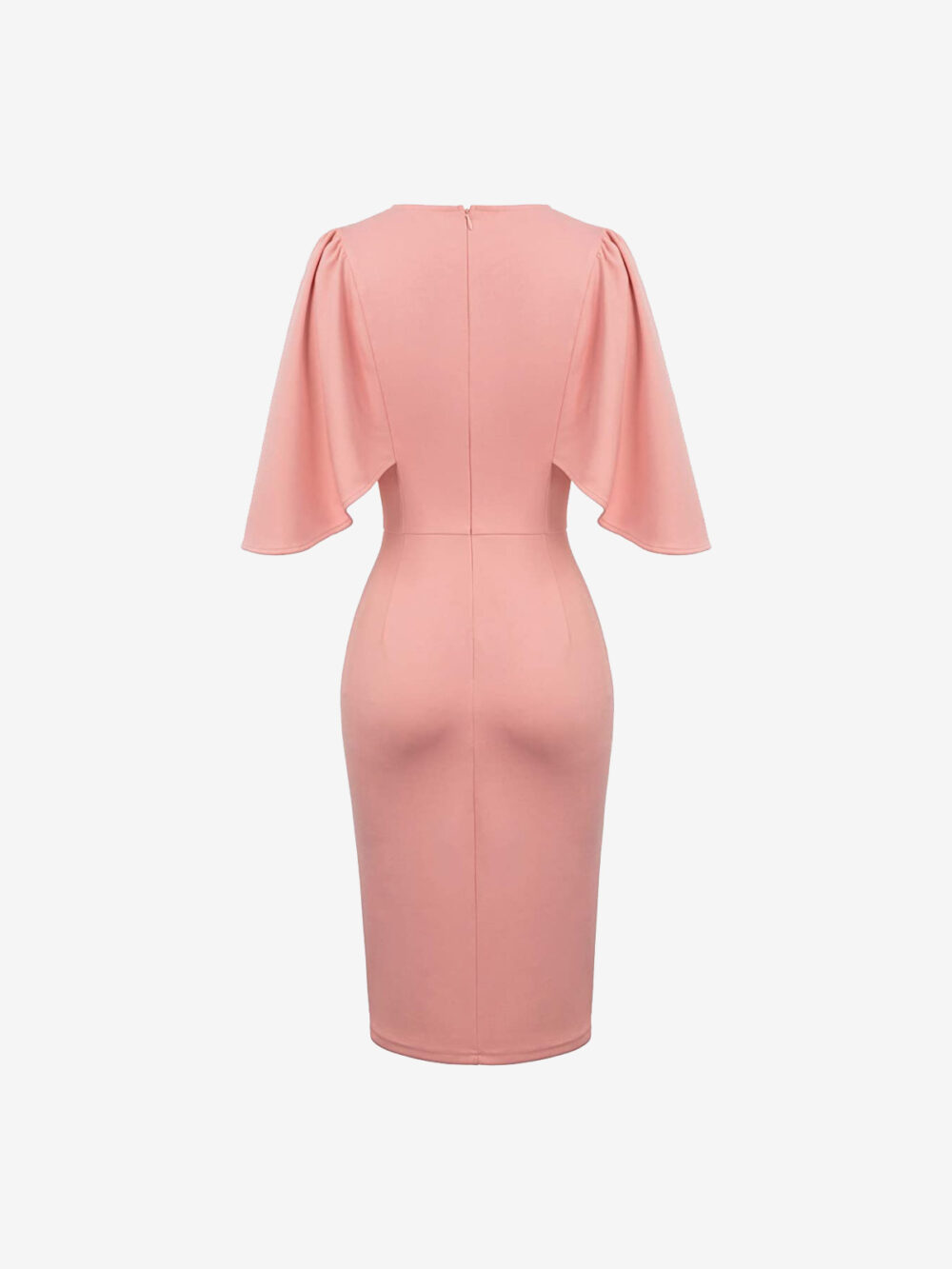 Sleeve Slim Fit Pencil Dress - Image 4