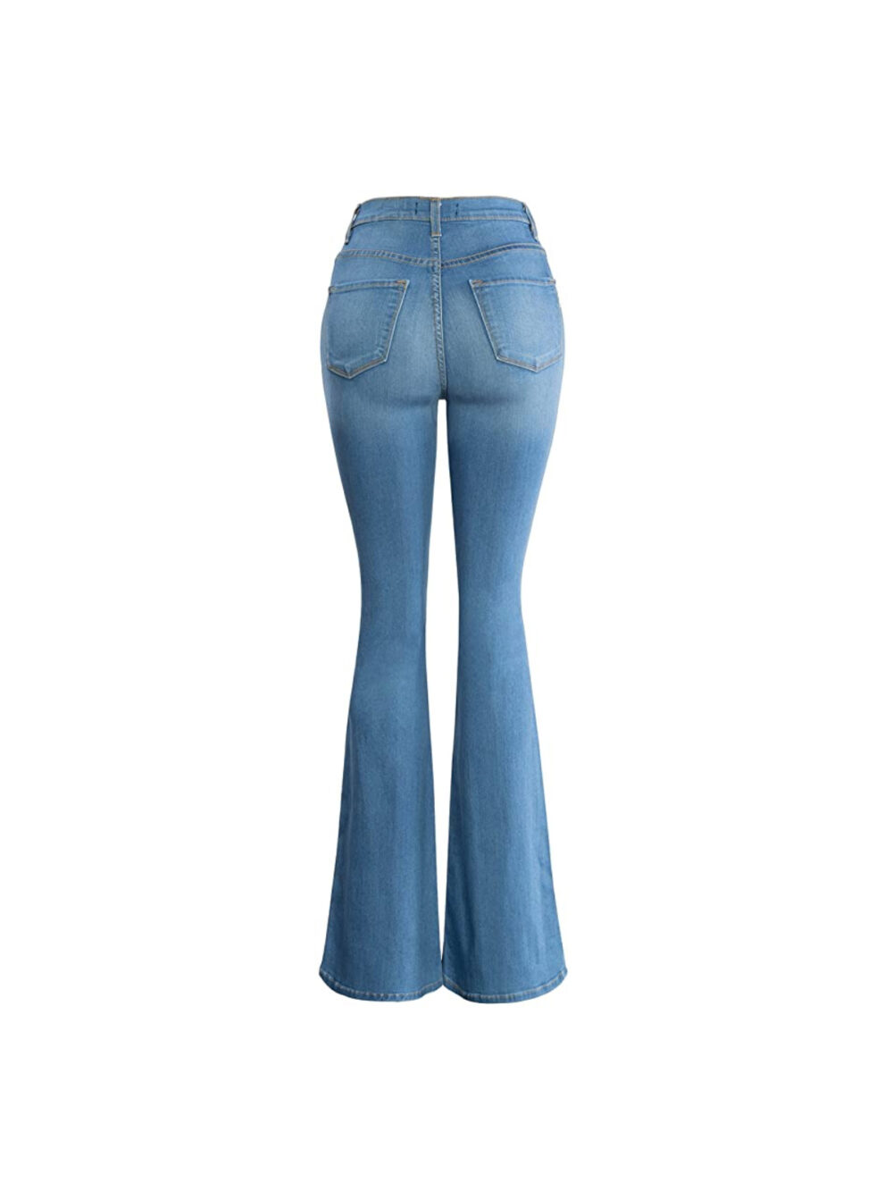 Waist Denim Bell Bottoms - Image 5