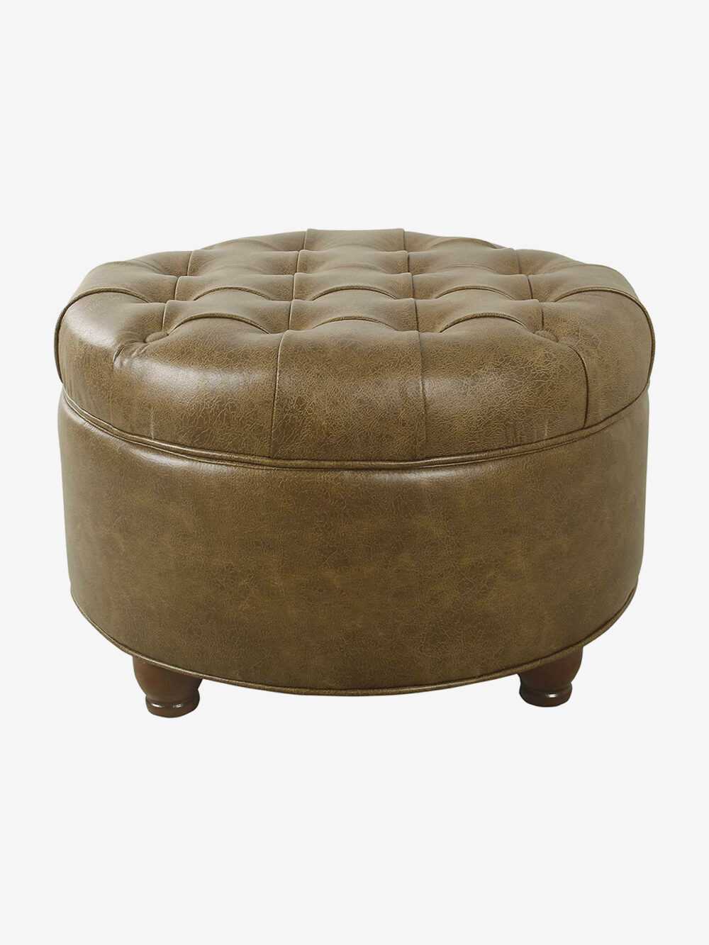 Large Button Tufted Round - Image 2