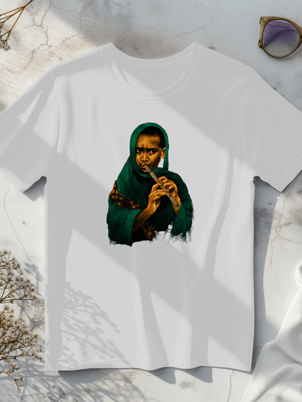 ዋሽንተኛው እረኛ Ethiopian custom-made T-shirts