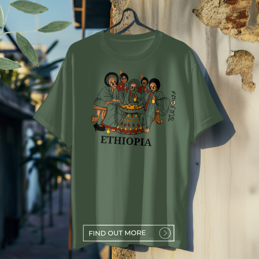 Custom-made Habesha inspired T shirt - Image 5