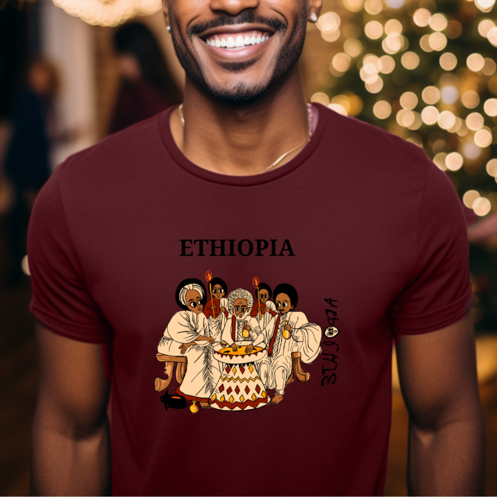 Custom-made Habesha inspired T shirt - Image 2