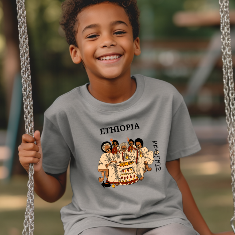 Custom-made Habesha inspired T shirt - Image 4