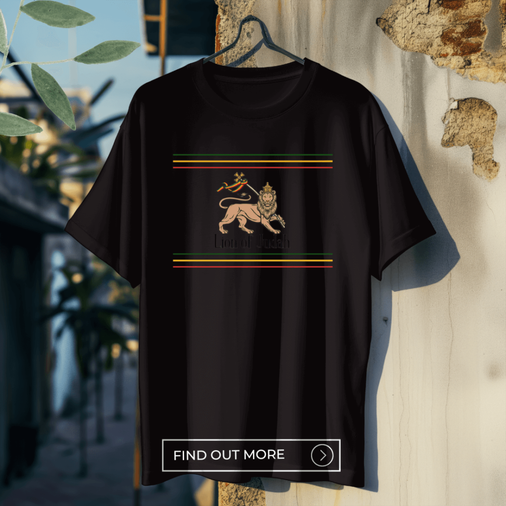 Custom design, Ethiopian shirt, Lion of Juda shirt - Image 4