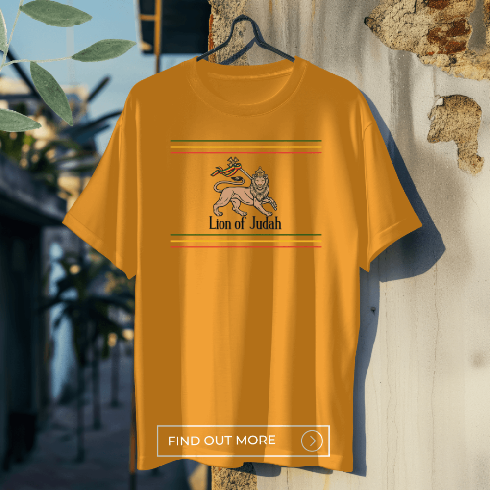 Custom design, Ethiopian shirt, Lion of Juda shirt - Image 5