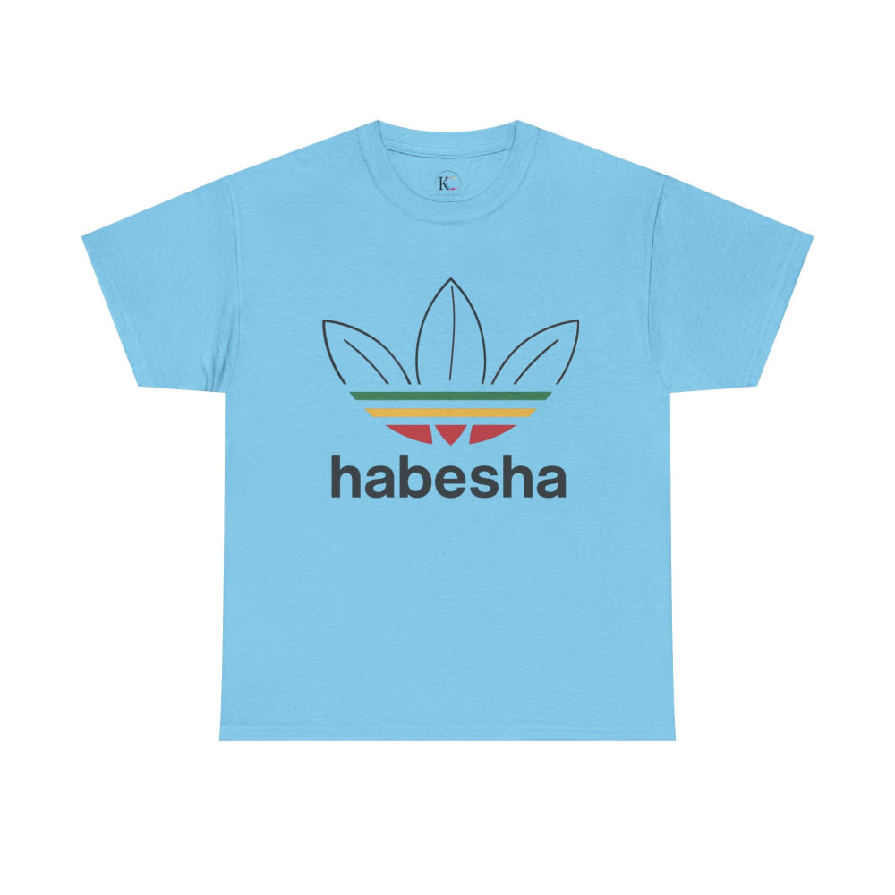 Habesha Unisex Heavy Cotton Tee - Comfortable, Stylish, Casual Wear for Everyday, Cultural Events, Birthdays, Holidays, Gifts - Image 37