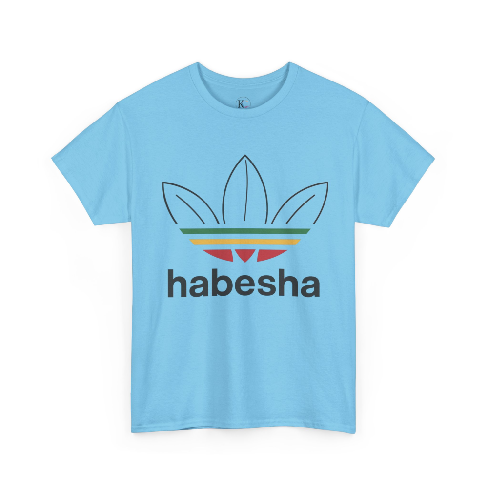 Habesha Unisex Heavy Cotton Tee - Comfortable, Stylish, Casual Wear for Everyday, Cultural Events, Birthdays, Holidays, Gifts - Image 39