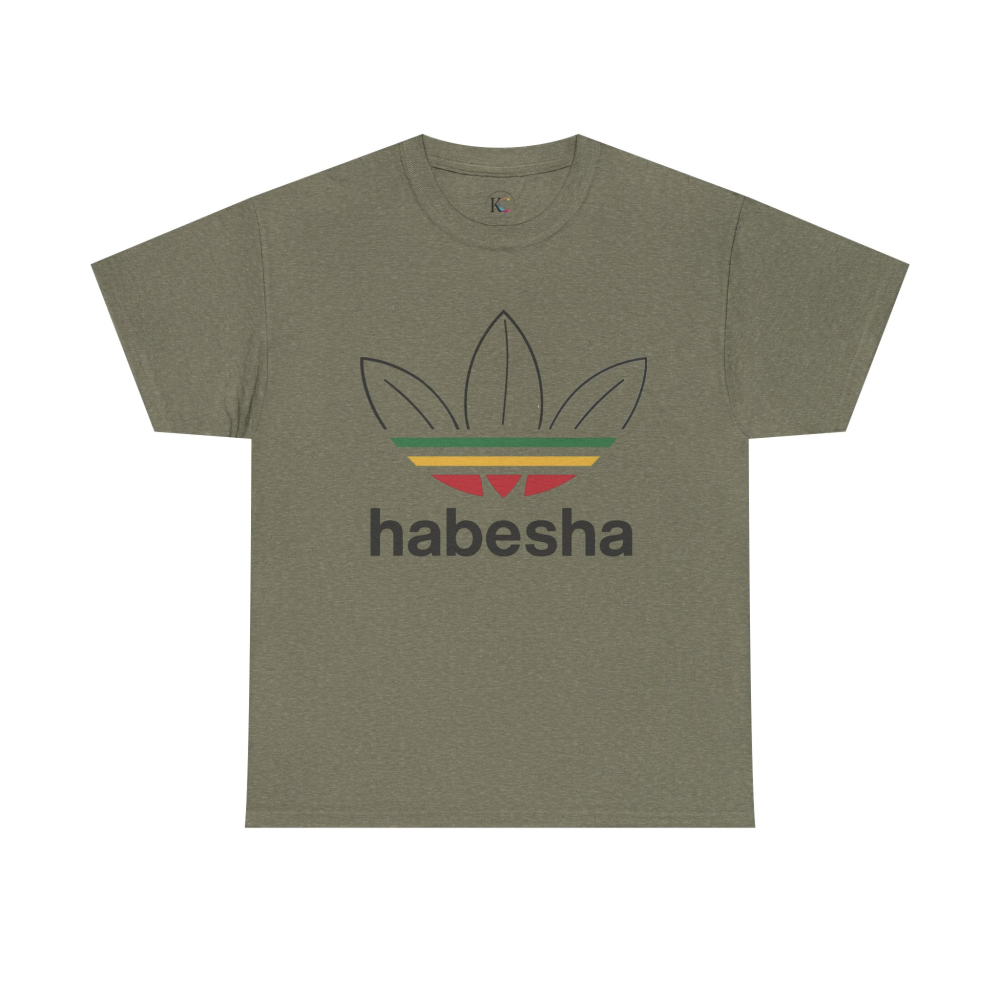 Habesha Unisex Heavy Cotton Tee - Comfortable, Stylish, Casual Wear for Everyday, Cultural Events, Birthdays, Holidays, Gifts - Image 21