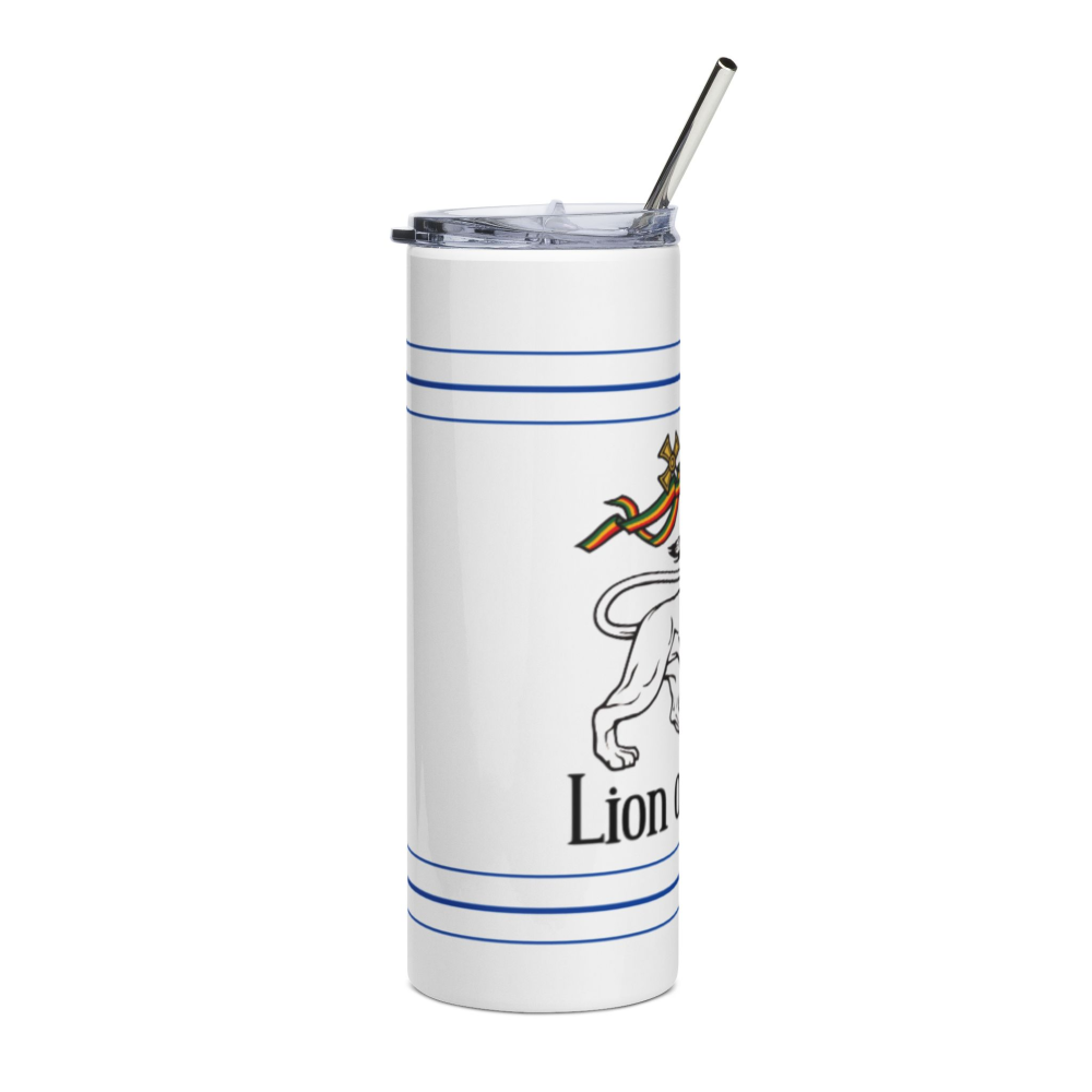 Rastafarian Lion of Judah Tumbler, 20oz Insulated Travel Mug, Stylish Drinkware for Coffee Lovers, Unique Gift for Friends, [...] - Image 2