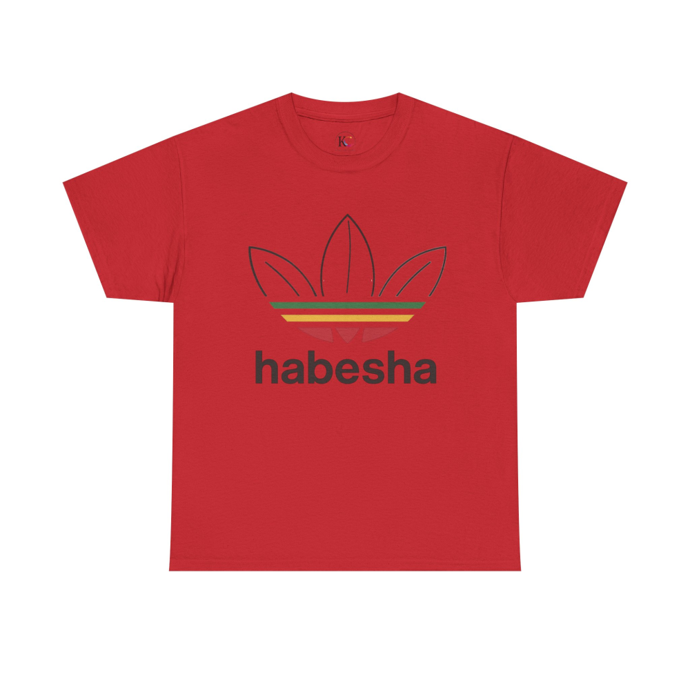 Habesha Unisex Heavy Cotton Tee - Comfortable, Stylish, Casual Wear for Everyday, Cultural Events, Birthdays, Holidays, Gifts - Image 45