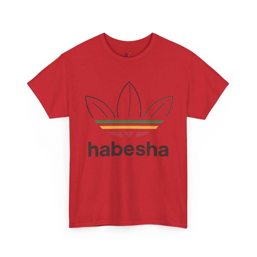 Habesha Unisex Heavy Cotton Tee - Comfortable, Stylish, Casual Wear for Everyday, Cultural Events, Birthdays, Holidays, Gifts - Image 47