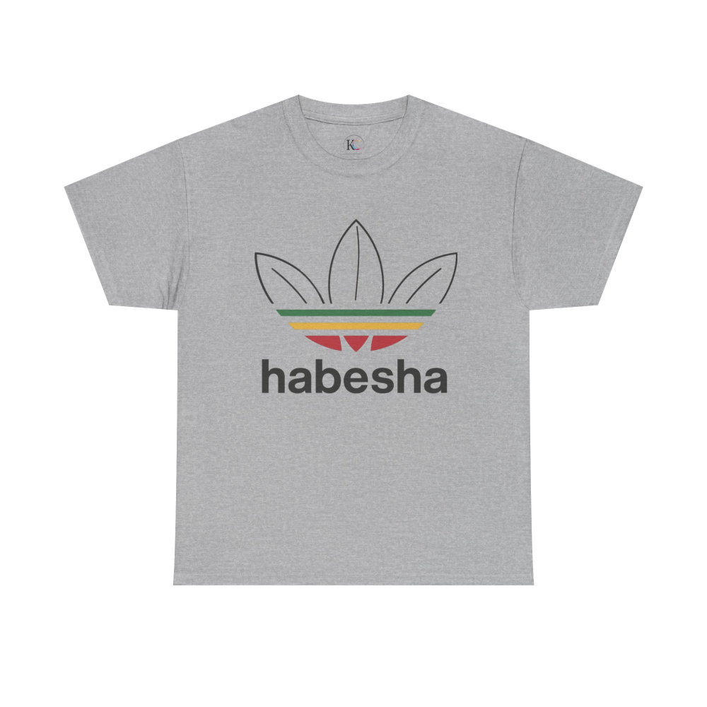 Habesha Unisex Heavy Cotton Tee - Comfortable, Stylish, Casual Wear for Everyday, Cultural Events, Birthdays, Holidays, Gifts - Image 13