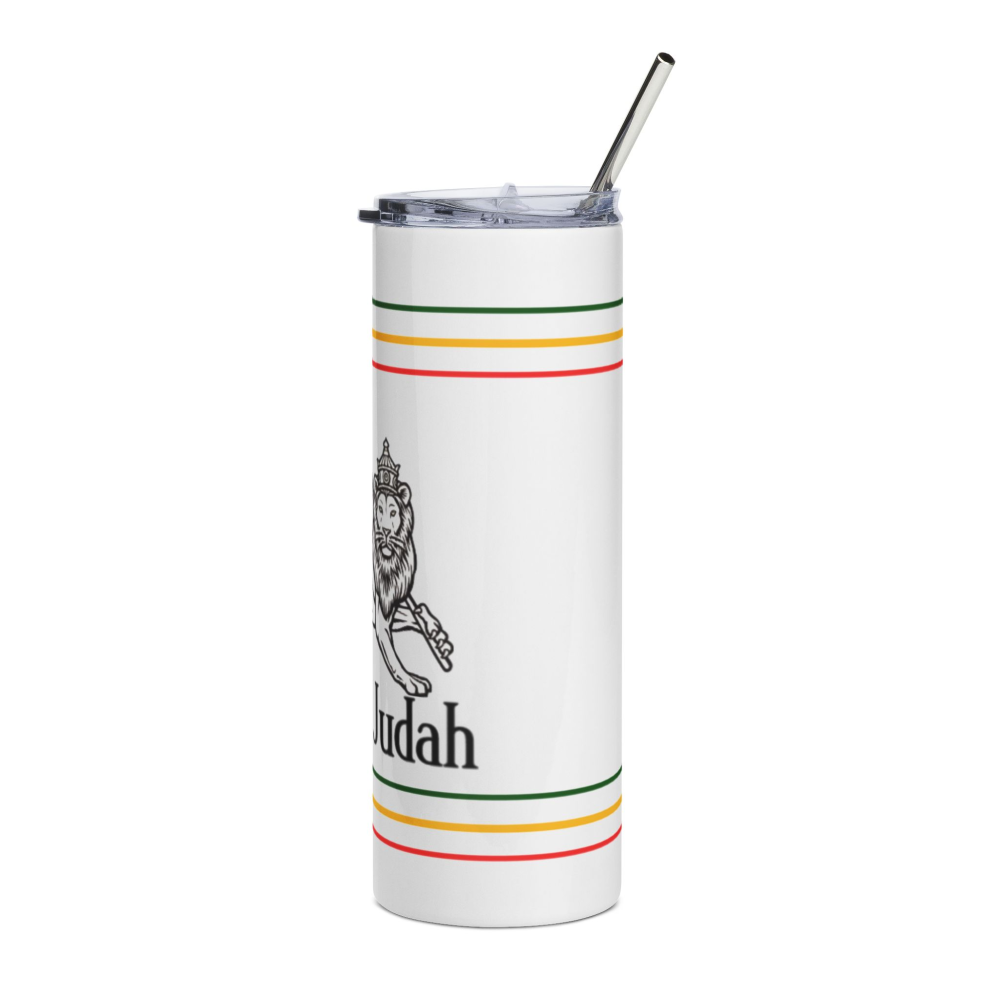 Rasta Lion of Judah Stainless Steel Tumbler, 20oz - Travel Mug, Gift for Him/Her, Eco-Friendly Cup, Party Favors, Beverage Container - Image 4