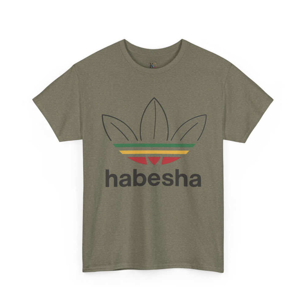 Habesha Unisex Heavy Cotton Tee - Comfortable, Stylish, Casual Wear for Everyday, Cultural Events, Birthdays, Holidays, Gifts - Image 23