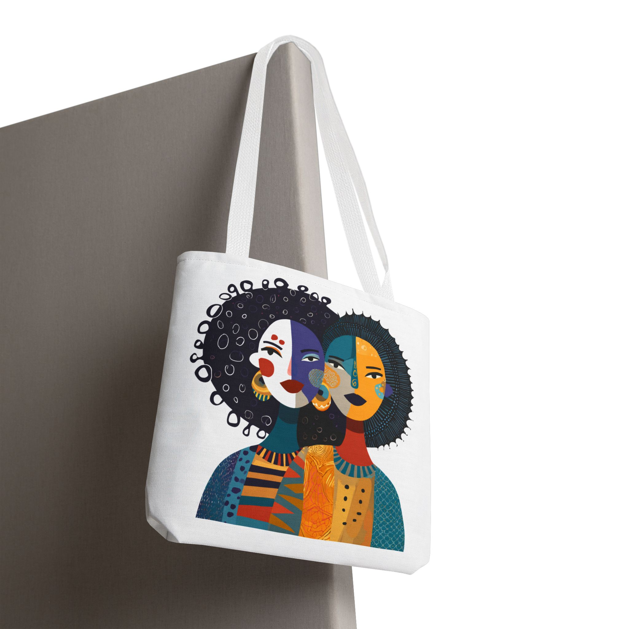 Abstract Afrocentric Faces Tote Bag Afrocentric Art Tote Bag African Women Print Bag Bold Cultural Bag Ethnic Gift for Her - Image 28