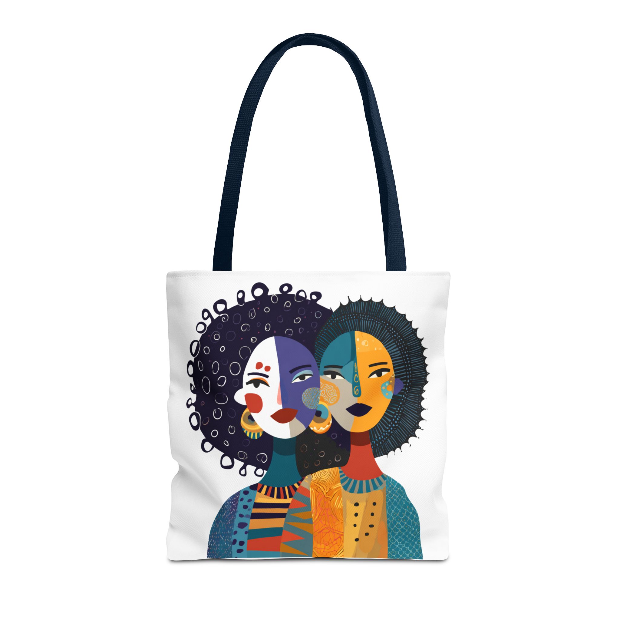 Abstract Afrocentric Faces Tote Bag Afrocentric Art Tote Bag African Women Print Bag Bold Cultural Bag Ethnic Gift for Her - Image 41