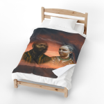 Emperor Menelik II & Empress Taytu Betul Premium Plush Blanket